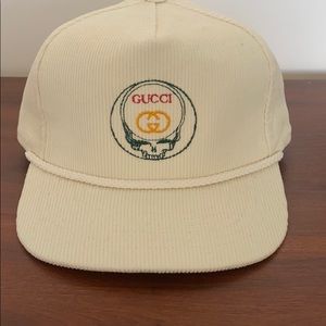 Vintage custom made Gucci & Grateful Dead hat